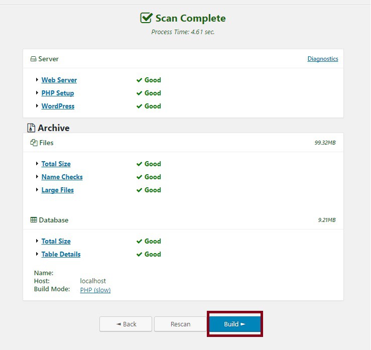 wordpress duplicator ile yedek alırken sunucu uyumunun sağlanması